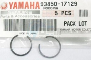 Product image: Yamaha - 934501712900 - CIRCLIP 