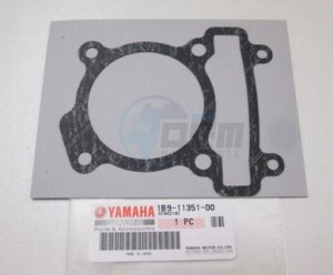 Product image: Yamaha - 1B9113510000 - GASKET, CYLINDER 