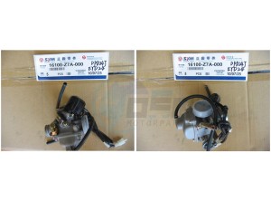 Product image: Sym - 16100-Z7A-000 - CARBURETOR 