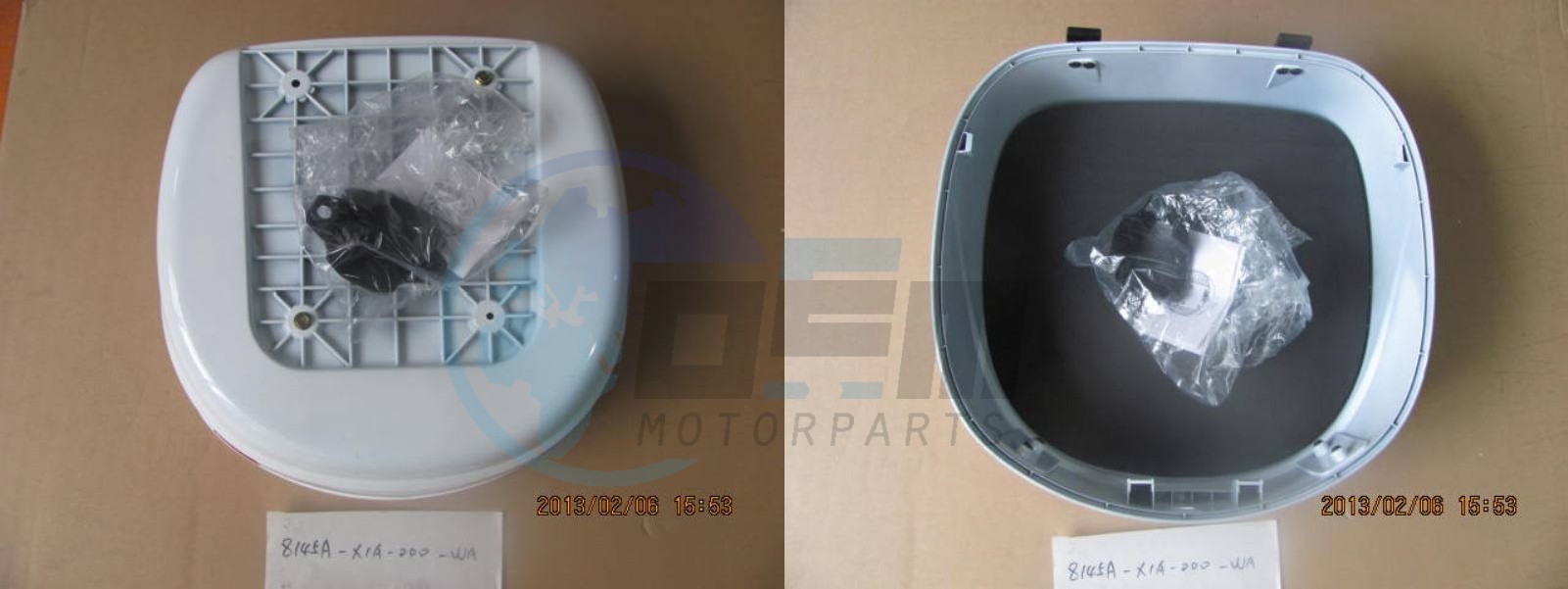 Product image: Sym - 8145A-X1A-000-WA - TRUNK BOX CASE ASSY.WH006  0
