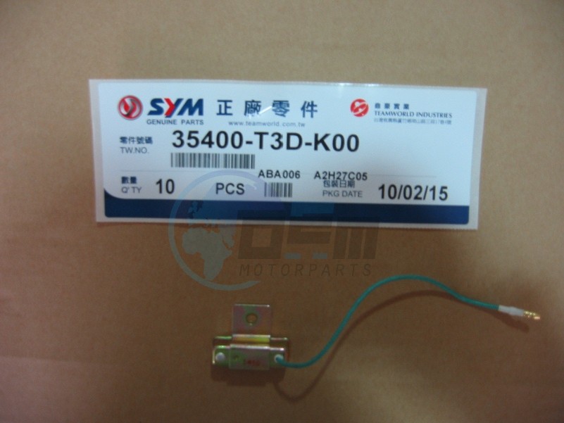 Product image: Sym - 35400-T3D-K00 - Resistor COMP  0