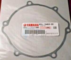 Product image: Yamaha - 5PA154630000 - GASKET, CARBURETOR COVER 2 