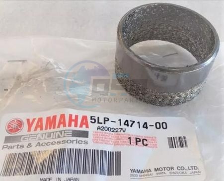 Product image: Yamaha - 5LP147140000 - GASKET, MUFFLER  0