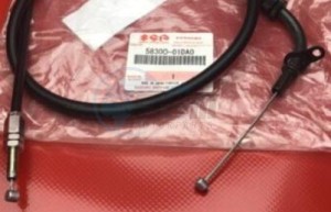 Product image: Suzuki - 58300-01DA0 - CABLE ASSY, THROTTLE NO.1         