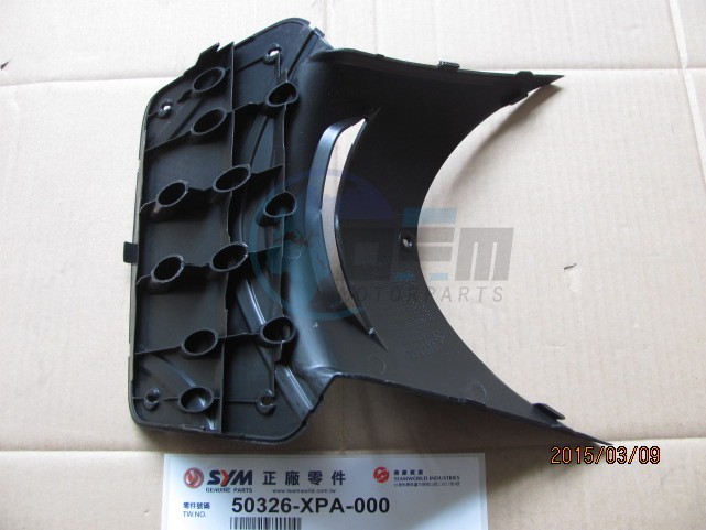 Product image: Sym - 50326-XPA-000 - BATTERY COVER  0