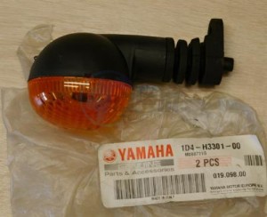 Product image: Yamaha - 1D4H33010000 - FR. FLASHER LIGHT ASSY. 