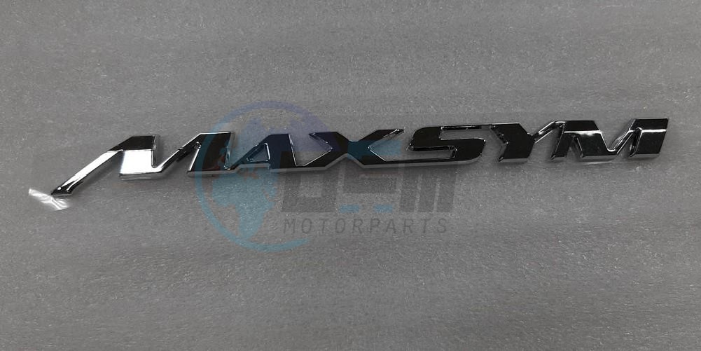 Product image: Sym - 87127-TL1-000 - L. BODY COVER EMBLEM (MAXSYM)  0