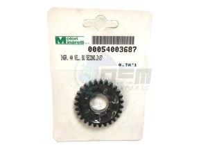 Product image: Rieju - 0/005.400.3687 - GEARWHEEL 4th ON SECONDARY 