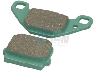 Product image: Aprilia - 647171 - BRAKE PADS KIT 