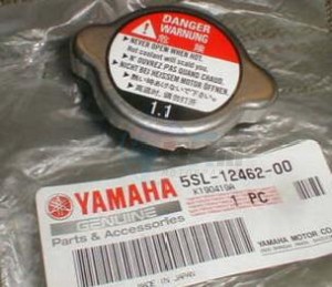 Product image: Yamaha - 5SL124620000 - CAP, RADIATOR 