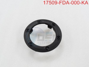 Product image: Sym - 17509-FDA-000-KA - FILLER PIPE COVER(BK-001U) 