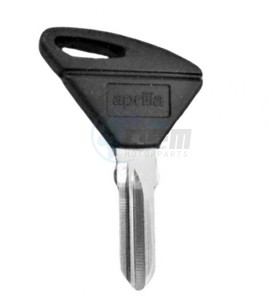 Product image: Aprilia - AP8140710 - "APRILIA" KEY W/OUT TRANSPO.  