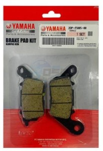 Product image: Yamaha - 2DPF58050000 - BRAKE PAD KIT 