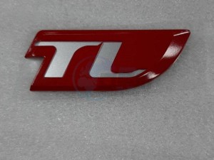 Product image: Sym - 87128-TL1-010 - BODY COVER EMBLEM ( TL )  R-200CA+S-011U 