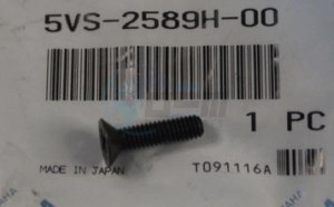 Product image: Yamaha - 5VS2589H0000 - SCREW 