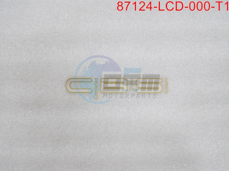 Product image: Sym - 87124-LCD-000-T1 - MARK CBS STRIPE TYPE1  0