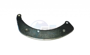 Product image: Piaggio - 657504 - COMPLETE MUDGUARD SUPPORT PLATE 