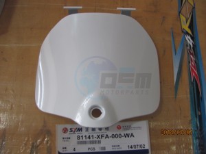 Product image: Sym - 81141-XFA-000-WA - INNER COVER B (WH-006) 