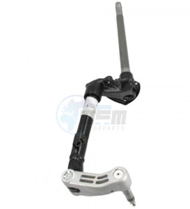 Product image: Vespa - 1C0006215 - Steering tube complete with arm  