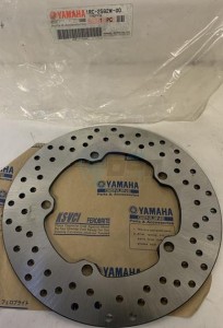 Product image: Yamaha - 1RC2582W0000 - DISK, REAR BRAKE 2 