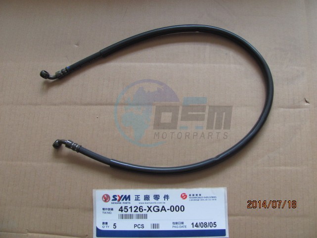 Product image: Sym - 45126-XGA-000 - FR. BRAKE HOSE  0