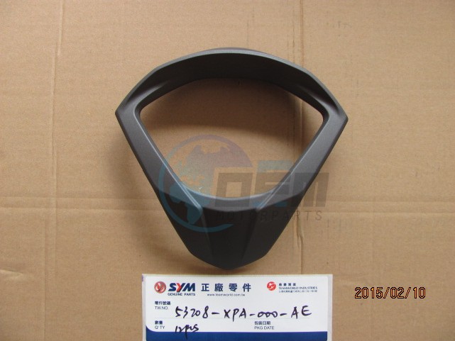 Product image: Sym - 53208-XPA-000-AE - RR. HANDLE COVER  GARNISH  0