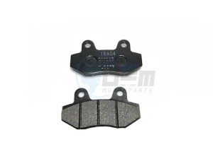 Product image: Rieju - 0/000.930.4000 - FRONT BRAKE PADS 