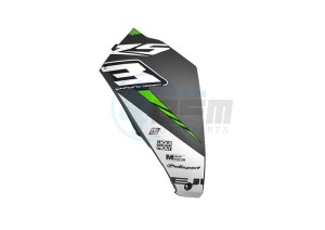 Product image: Rieju - 0/000.570.7145 - LATERAL FAIRING BLACK FLUOR LEFT INFERIOR 