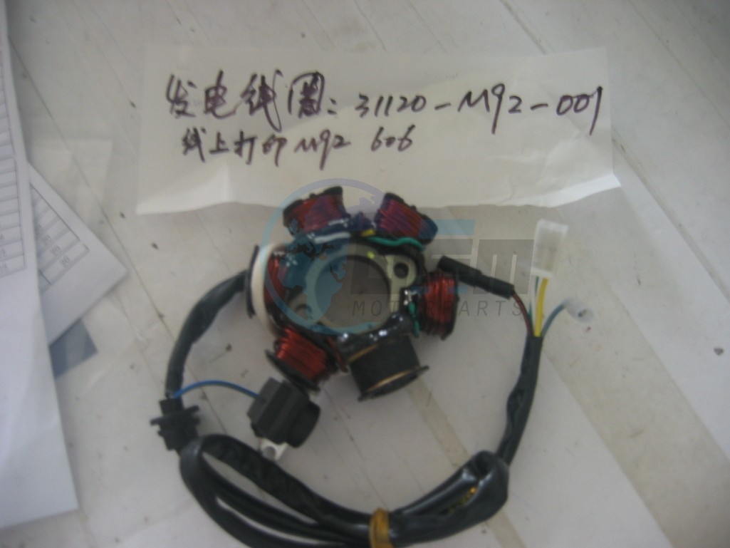 Product image: Sym - 31120-M92-001 - STATOR COMP  ( CDI )  0