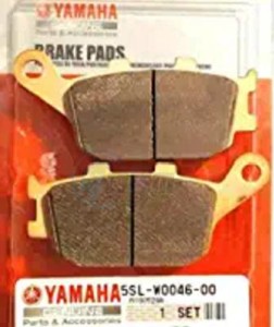 Product image: Yamaha - 5SLW00460000 - BRAKE PAD KIT 2 