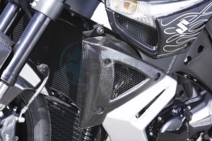 Product image: Suzuki - 990D0-23H25-CRB - CARBON RADIATOR COVER 