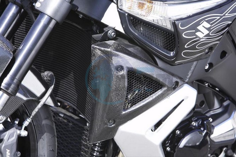 Product image: Suzuki - 990D0-23H25-CRB - CARBON RADIATOR COVER  0