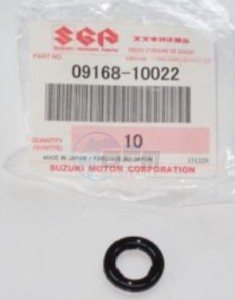 Product image: Suzuki - 09168-10022 - GASKET 10X17X1. 