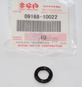 Product image: Suzuki - 09168-10022 - GASKET 10X17X1. 