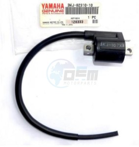 Product image: Yamaha - 3KJ823101000 - IGNITION COIL ASSY 