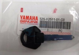 Product image: Yamaha - 52SH251101C0 - KEY, MAIN SWITCH 