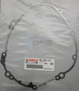 Product image: Yamaha - 14B154610000 - GASKET, CRANKCASE COVER 2 