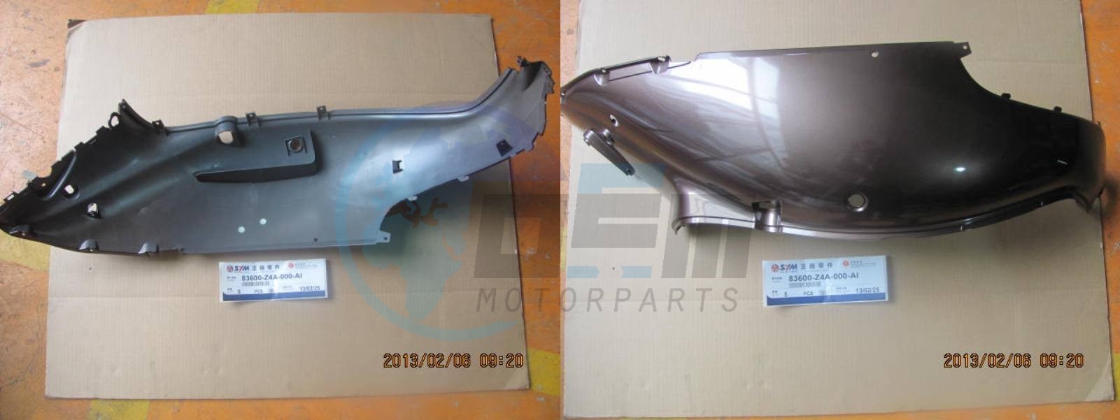 Product image: Sym - 83600-Z4A-000-AI - L.BODY COVER  0