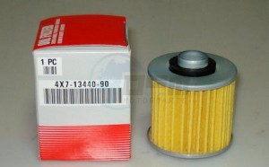 Product image: Yamaha - 4X7134409000 - OIL FILTER ELEMENT  