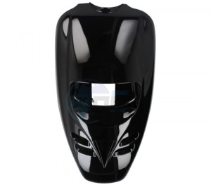 Product image: Gilera - 6242200090 - ***FF SHIELD TYPHOON 50/125 94 BLACK 