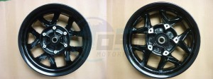 Product image: Sym - 42601-L1G-000-KB - RR. CAST WHEEL COMP. BK-001C 