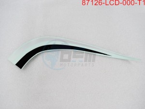 Product image: Sym - 87126-LCD-000-T1 - L. BODY COVER STRIPE TYPE1 