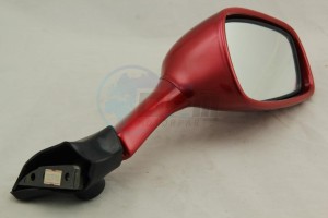 Product image: Suzuki - 56500-48C01-19A - MIRROR ASSY, REAR VIEW,RH   (RED) 