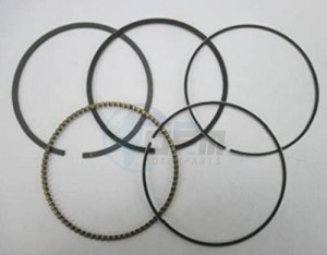 Product image: Yamaha - 5EA116030000 - PISTON RING SET (STD) 