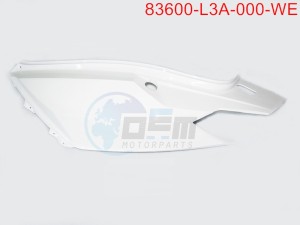 Product image: Sym - 83600-L3A-000-WE - L. BODY COVER 