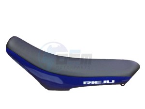 Product image: Rieju - 0/000.040.6011 - COMPLETE SEAT MRT 125 BLUE 