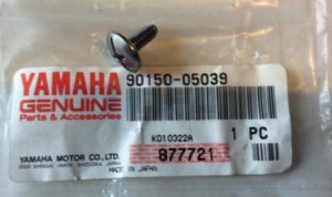 Product image: Yamaha - 901500503900 - SCREW ROUND HEAD  