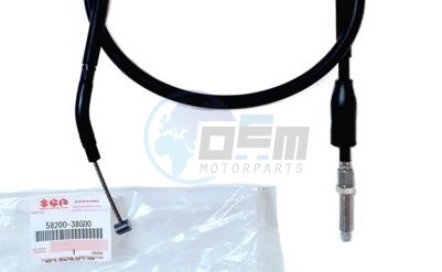 Product image: Suzuki - 58200-38G01 - Cable Assy,clutch  0