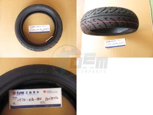 Product image: Sym - 44710-X1A-000 - FR TIRE 