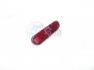 Product image: Rieju - 0/000.630.0551 - TAILPIECE REAR MUDGUARD REFLECTOR 